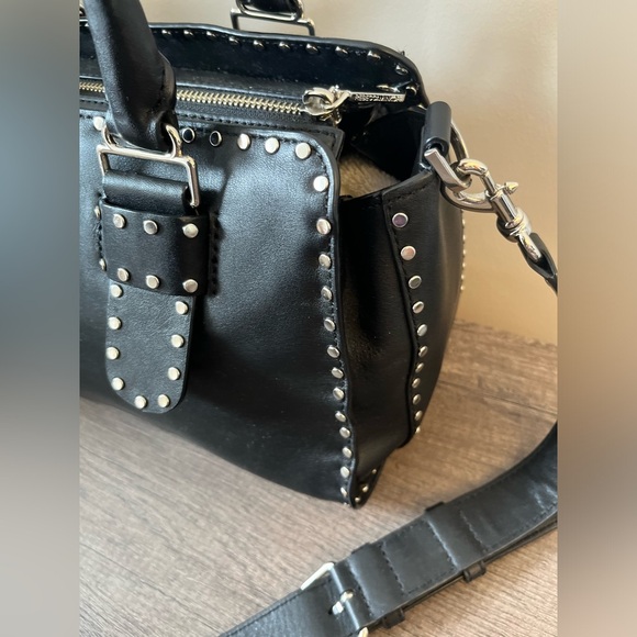 Rebecca Minkoff Midnighter Medium Satchel Shoulder Crossbody Handbag - Picture 11 of 16